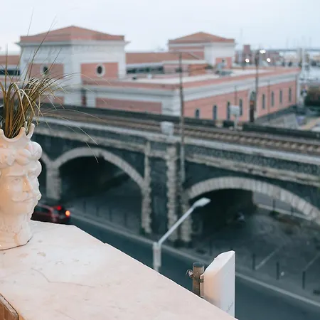 아파트 Eda Affaccio Sul Porto 카타니아